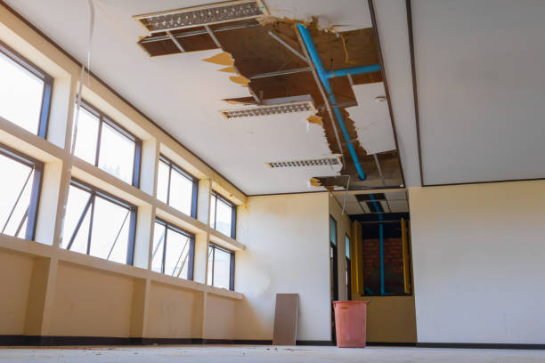 Water damage restoration process in Burns Harbor, IN